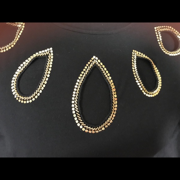 Black Boston Proper long sleeve top - Picture 3 of 4